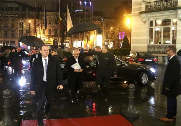 دو روز حضور ظریف در بروکسل (تصاویر)