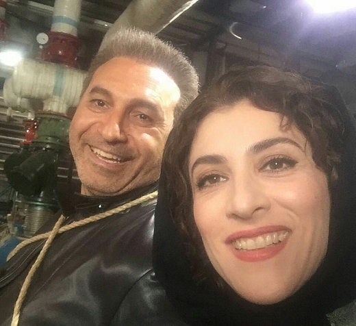 سلفی حمید فرخ‌نژاد و ویشکا آسایش (عکس)