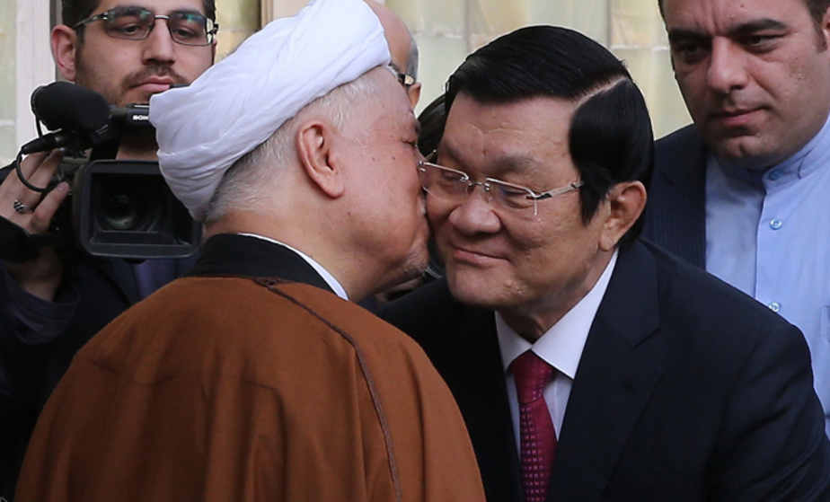 دیدار رئیس جمهور ویتنام با هاشمی (تصاویر)