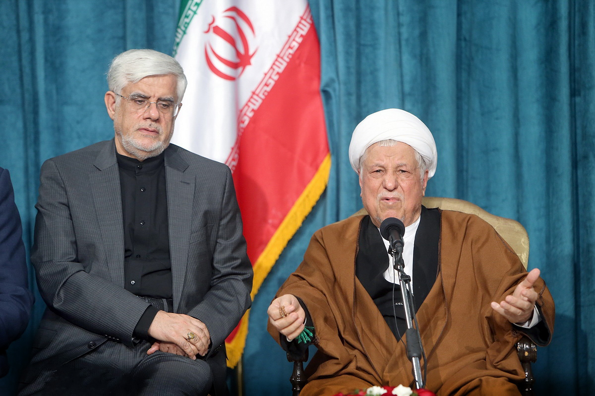 دیدار نامزدهای اصلاح طلب و اعتدال گرا با هاشمی رفسنجانی
