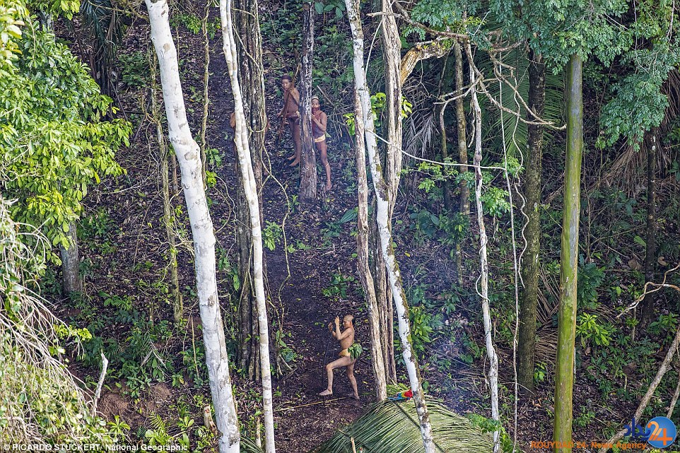 قبیله‌ای در آمازون مانند 20000 سال پیش زندگی می‌کنند (تصاویر)