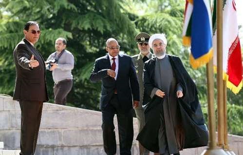 استقبال رسمی روحانی از جاکوب زوما (تصویر)