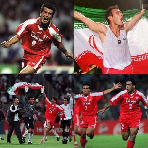 فیفا به مناسبت سالگرد بازی ایران و آمریکا این عکس را منتشر کرد