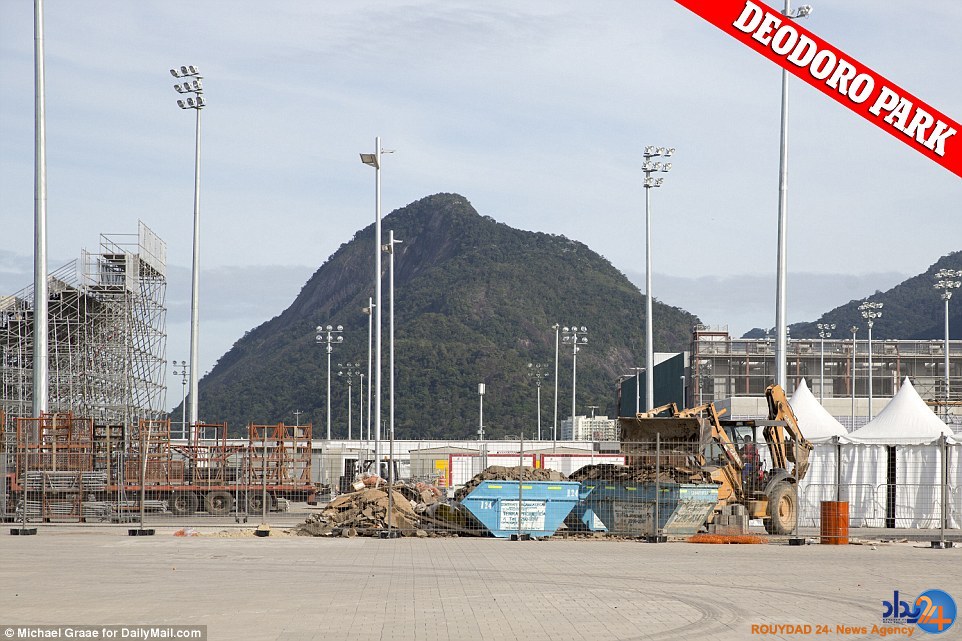 سالن های ورزشی نیمه کاره برزیل تنها 5 هفته مانده به المپیک ریو (تصاویر)