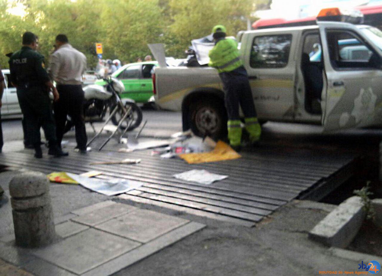 جلوه‎ای تازه از خشونت مردان اجاره‎ای شهرداری تهران (تصاویر)