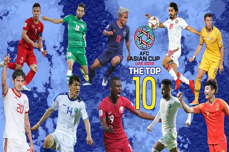 سردار آزمون در جمع ۱۰ بازیکن برتر جام ملت‌های آسیا