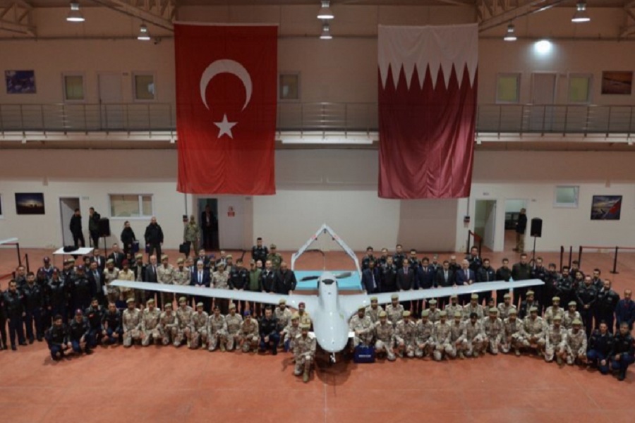 پهپاد‌های ترکیه‌ای در زرادخانه ارتش قطر