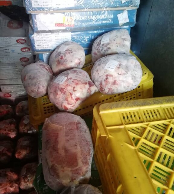 کشف چهار تن گوشت احتکار شده در پایتخت