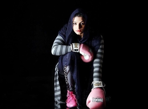 اتفاق تاریخی در ورزش زنان؛ دختر ایرانی در رینگ بوکس فرانسه