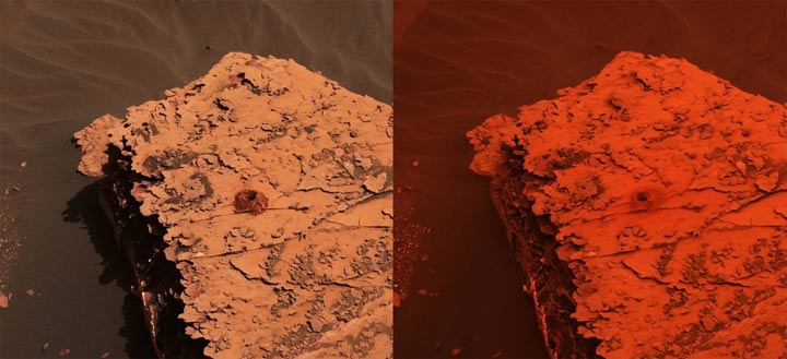 طوفان شن مهیب در مریخ ادامه دارد