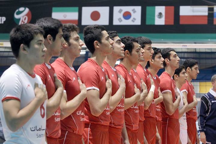 ششمین قهرمانی تیم والیبال جوانان ایران