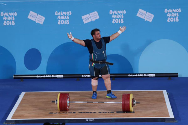 وزنه‎بردار ایران قهرمان شد