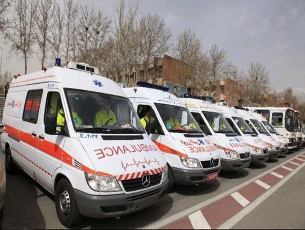 ۹۰۰ آمبولانس به زائران اربعین خدمات ارائه می‌دهند