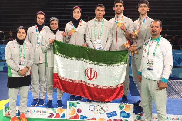 رکورد مجموع مدال های ایران در المپیک جوانان شکسته شد