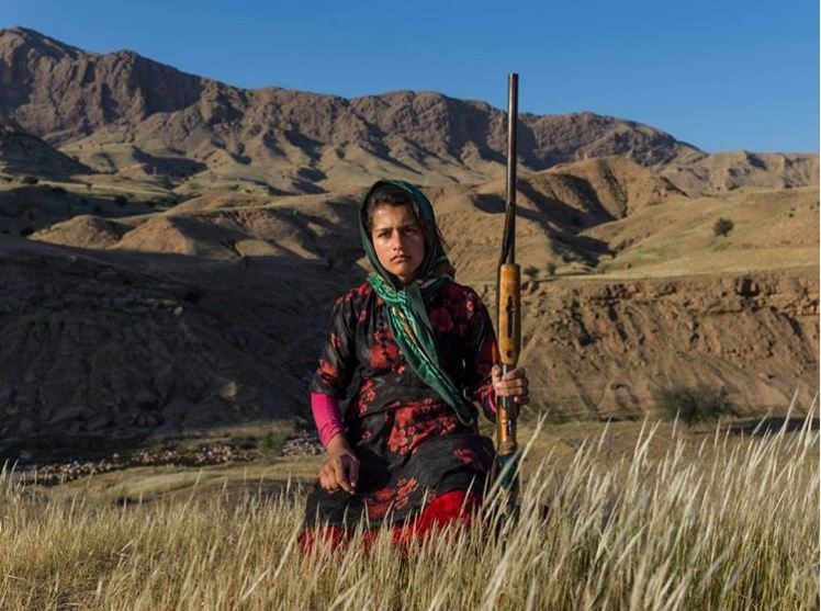دختر عشایر ایرانی در صفحه نشنال جئوگرافیک +عکس