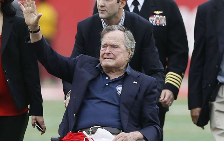 درگذشت آخرین بازمانده سیاسی جنگ جهانی دوم/ جرج بوش پدر که بود؟
