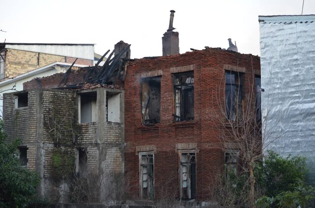 احتمال عمدی بودن آتش‌سوزی در خانه تاریخی املش