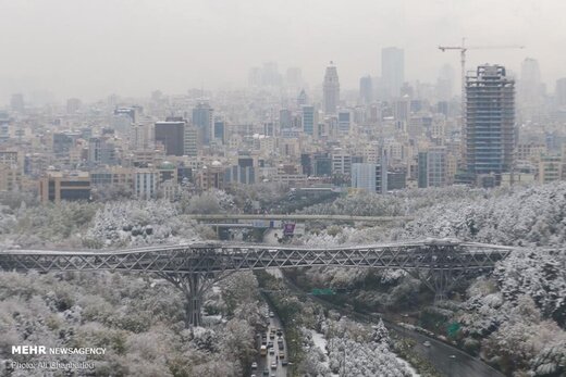 امشب در غرب تهران عملیات یخ‌زدایی