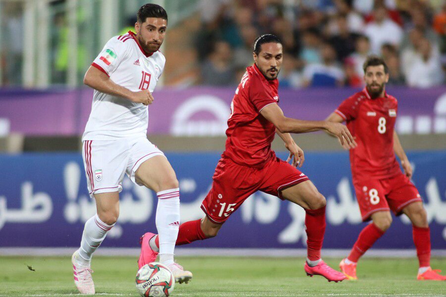 بازی تیم ملی فوتبال ایران با عمان 