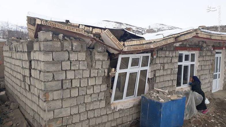مناطق زلزله‌زده  استان آذربایجان غربی