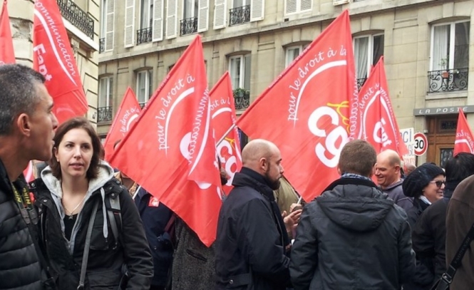 عکس روز/ راهپیمایی روز جهانی کارگر در فرانسه