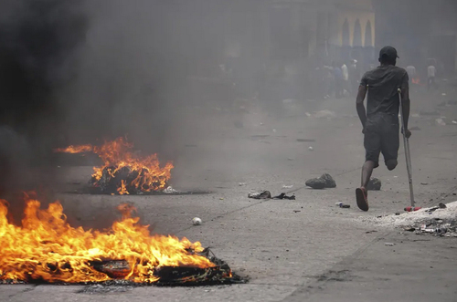 تظاهرات ضد حکومتی در پایتخت هاییتی