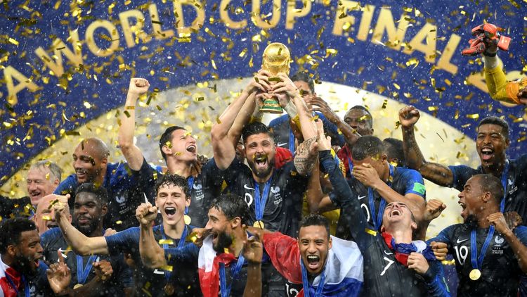 قهرمانی فرانسه در جام جهانی ۲۰۱۸ یکساله شد +فیلم