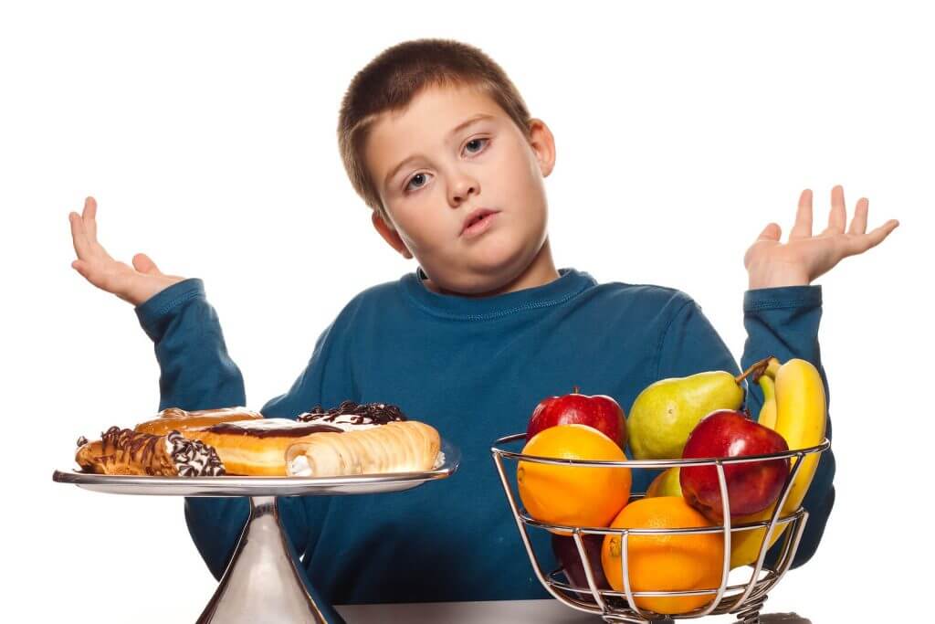 دو نوع رژیم غذایی برای کودکان چاق!