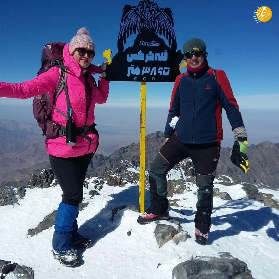 مفقود شدن فرناز دولتخواه بانوی کوهنورد در دماوند +عکس