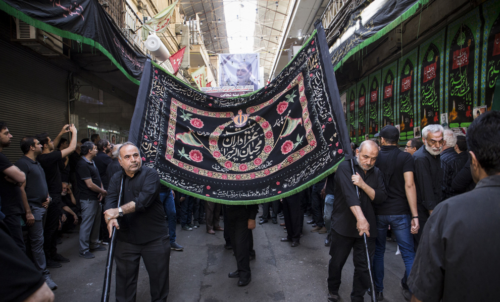 عزاداری مردم تهران در تاسوعای حسینی +تصاویر