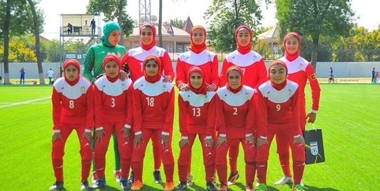 قهرمانی تیم فوتبال دختران زیر ۱۵ سال ایران در تورنمنت کافا/ زلفی برترین بازیکن