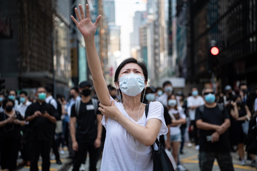 تظاهرات مردمی در هنگ کنگ