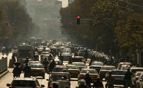افزایش ذرات معلق در هوای تهران
