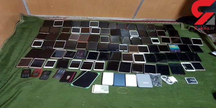 زن پلید با ۹۶ دستگاه موبایل زائران اربعین دستگیر شد