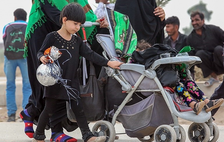 شرکت بیش از ۷۰هزار کودک زیر ۵سال ایرانی در راهپیمایی اربعین/ بازگشت ۹۷ درصد زائران به کشور