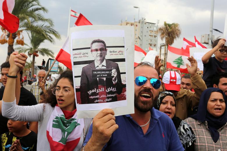 اعتراضات سراسری در لبنان