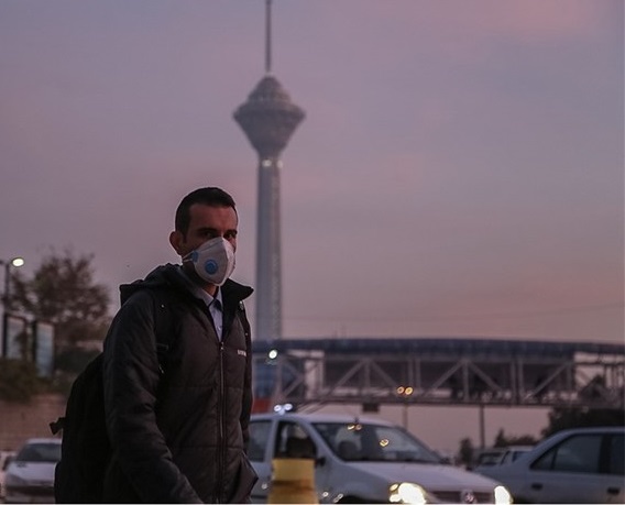 کیفیت هوای مناطق تهران 
