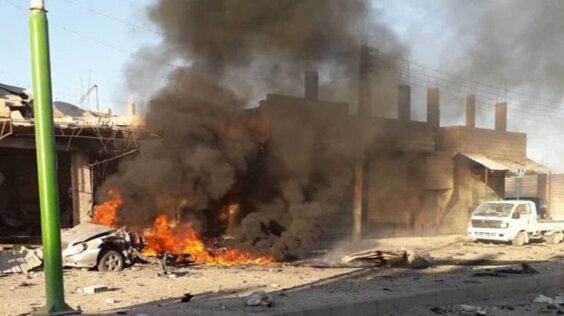بمب‌گذاری خودرو در شمال رقه