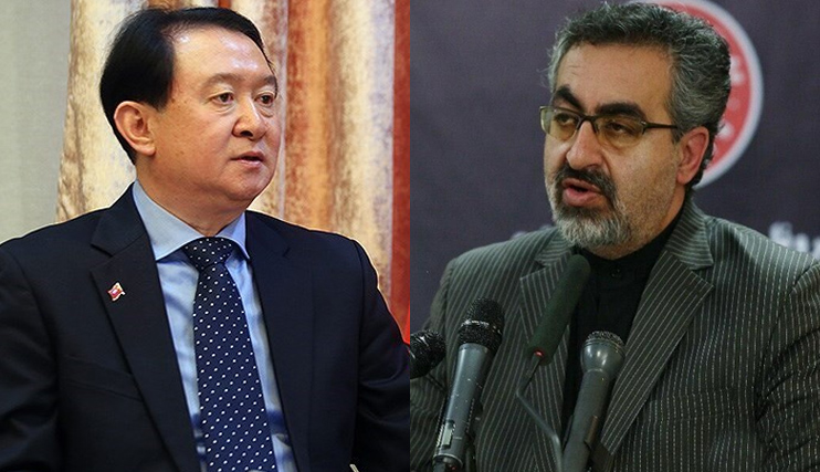 سفیر چین در ایران کیانوش جهانپور