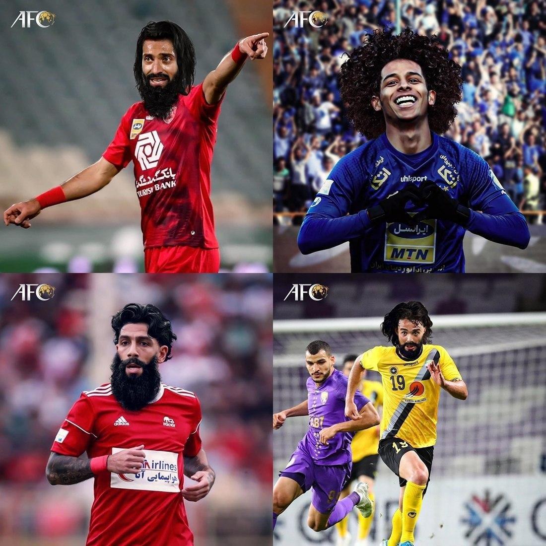 چهره ستاره‌های فوتبال ایران پس از دوران قرنطینه+عکس