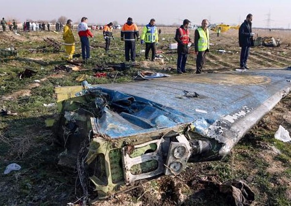 سقوط هواپیما اوکراینی