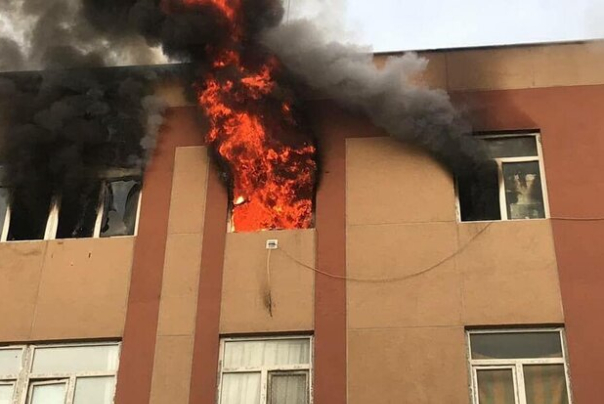 آتش‌سوزی در ساختمان دیوان عدالت اداری