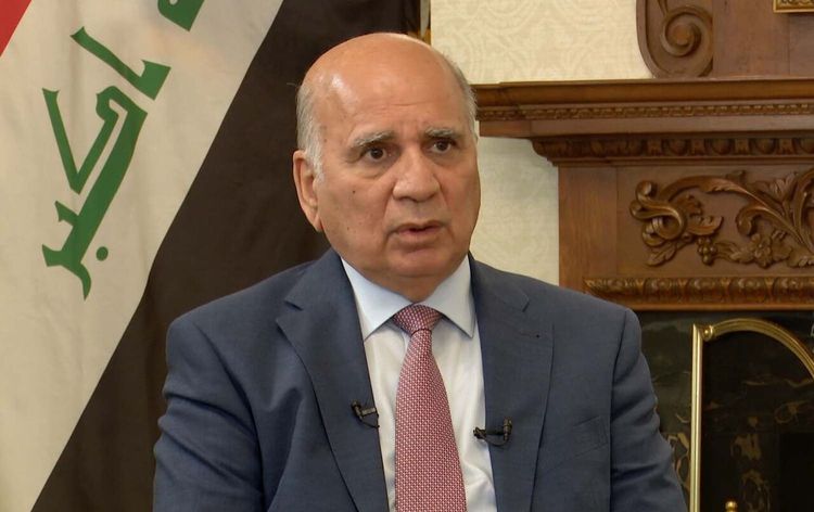 وزیر خارجه عراق در ایران