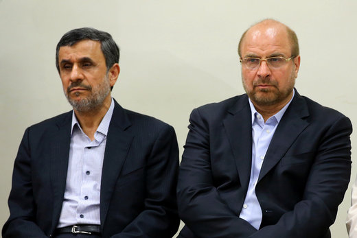 یارکشی قالیباف و احمدی‌نژاد؛ شکاف در جبهه پایداری