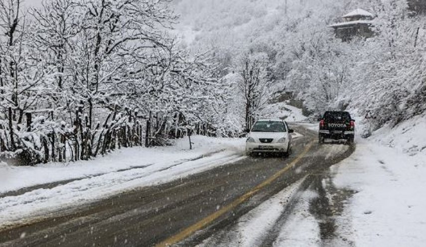 بارش برف و باران و وزش باد شدید در ایران طی امروز
