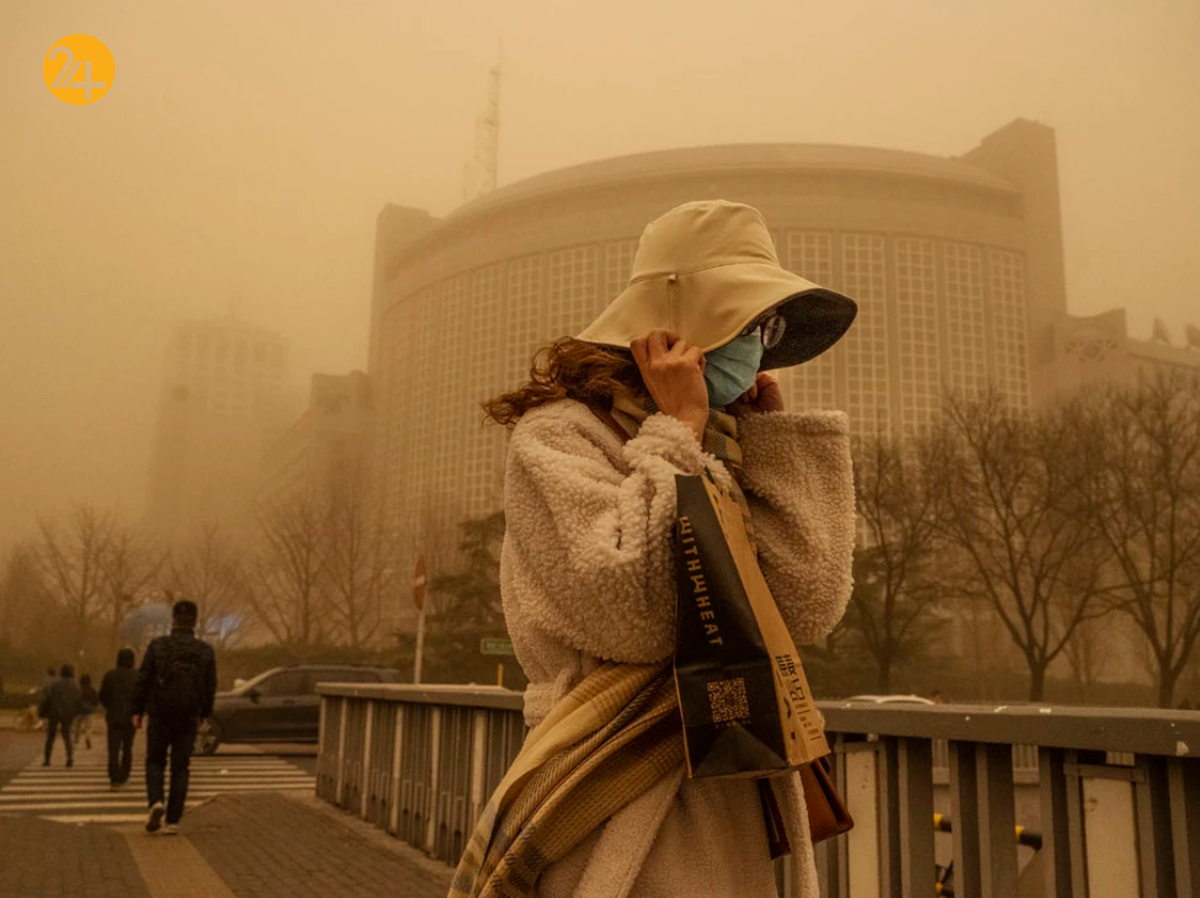 بی‌سابقه‌ترین طوفان شن در پکن