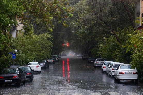 کاهش ۳۵ درصدی بارش باران در تهران