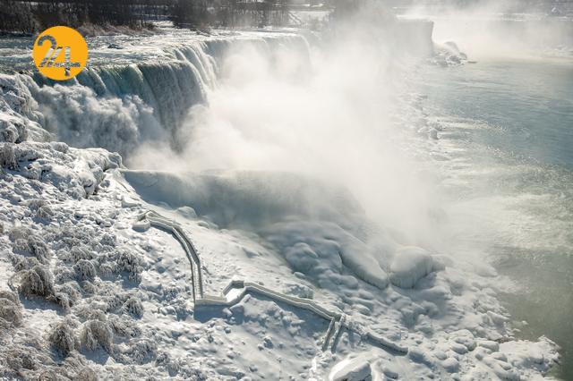 یخ زدگی آبشار نیاگارا