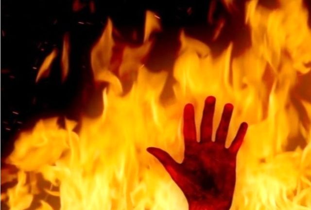 مردی در تهران زنش را با بنزین به آتش زد