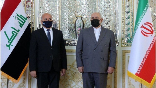 وزیر امور خارجه عراق با ظریف دیدار کرد